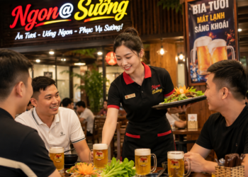 Tuyển Nhân Viên Phục Quán Bia – Tại Cổng Khu Công Nghiệp Bình Xuyên