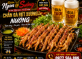 Chân Gà Rút Xương Nướng Than Hoa